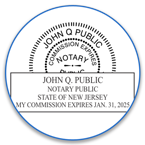 New Jersey Notary Seals